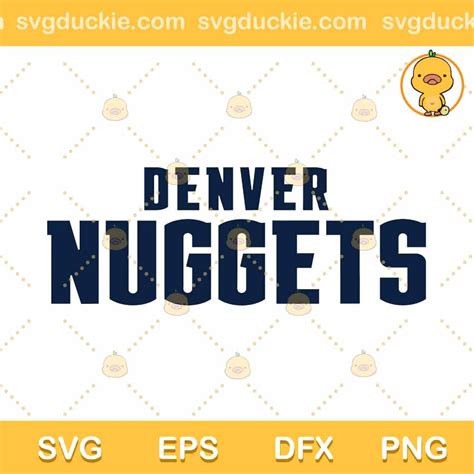Denver Nuggets Logo Svg Denver Nuggets Basketball Team