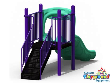 3 Ft Commercial Playground Double Slide