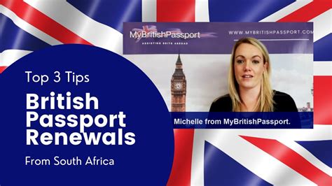 How To Renew A British Passport In South Africa In Minute Youtube