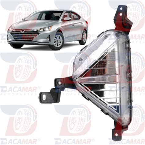 Neblinero Izquierdo Para Hyundai Elantra Dacamar Cl