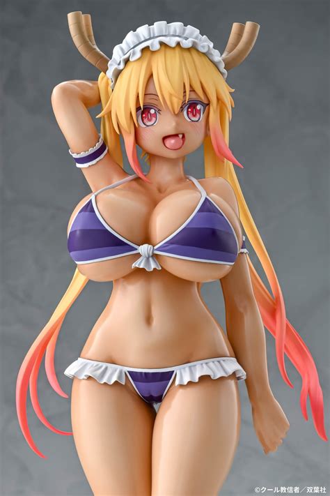 Miss Kobayashi S Dragon Maid Tohru Bikini Style Sunburn Ver 1 7 Scale Figure Q Six 15 OFF