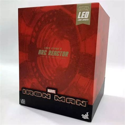 Hot Toys LMS Iron Man Tony Stark S Arc Reactor Life Size Shopee Singapore