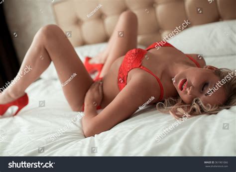Lingerie Babes In Bed Images Stock Photos Vectors Shutterstock