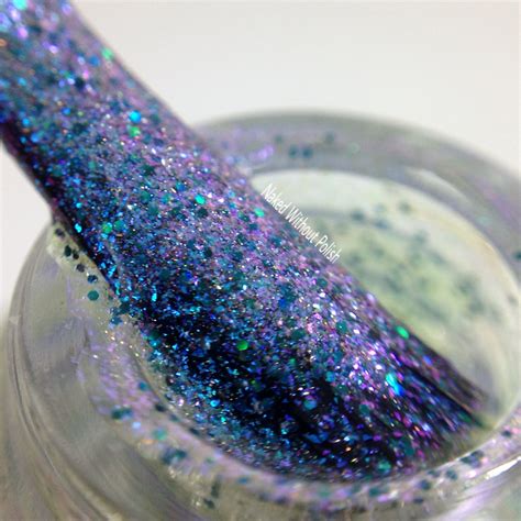 Daily Hues Nail Lacquer Blurple Garden Collection Part Swatch And Review Naked Without Polish