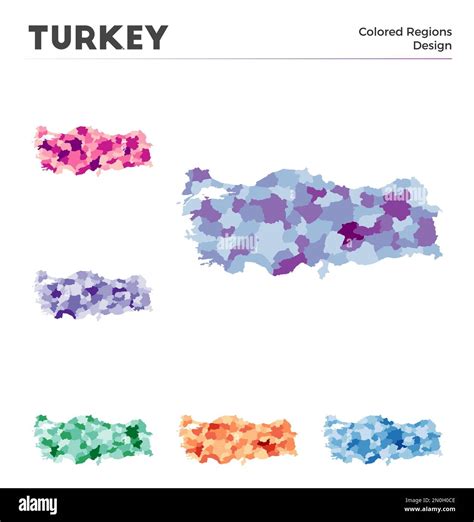 Collection De Cartes De Turquie Frontières De La Turquie Pour Votre