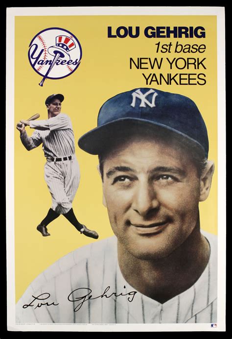 New York Yankee Lou Gehrig New York Yankees Baseball Cards Baseball