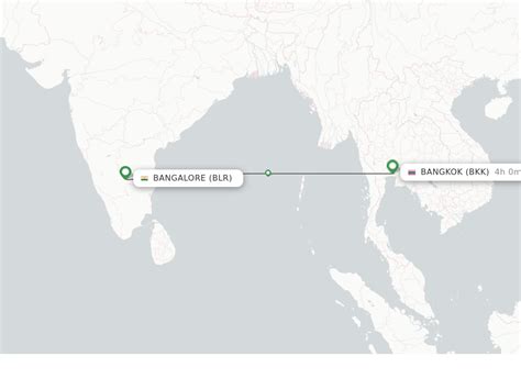 Direct Non Stop Flights From Bengaluru To Bangkok Schedules