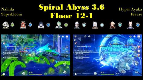 Nahida Superbloom Baizhu Buff Ayaka Freeze Shenhe Buff Spiral