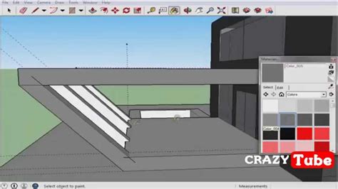 Google Sketchup Speed Building Modern House Youtube