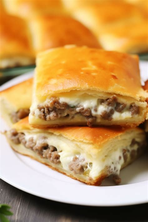 Sausage Cream Cheese Crescent Bake