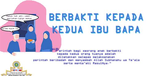 Minda Islami Berbakti Kepada Ibu Bapa