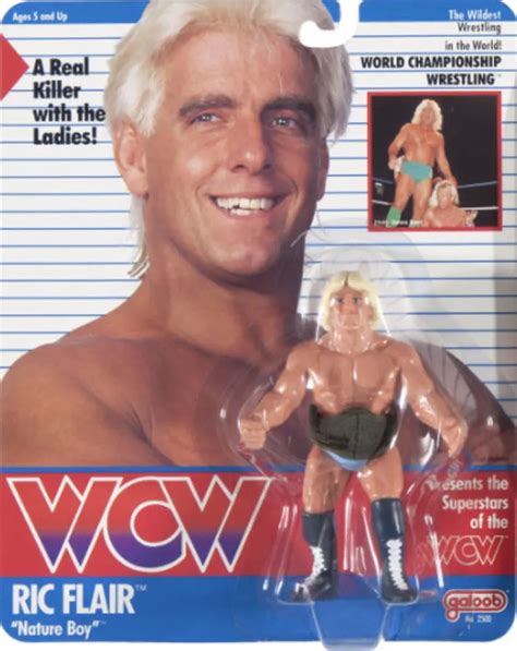 Wcw Galoob Ric Flair Blue Trunks Loose Retro Figure