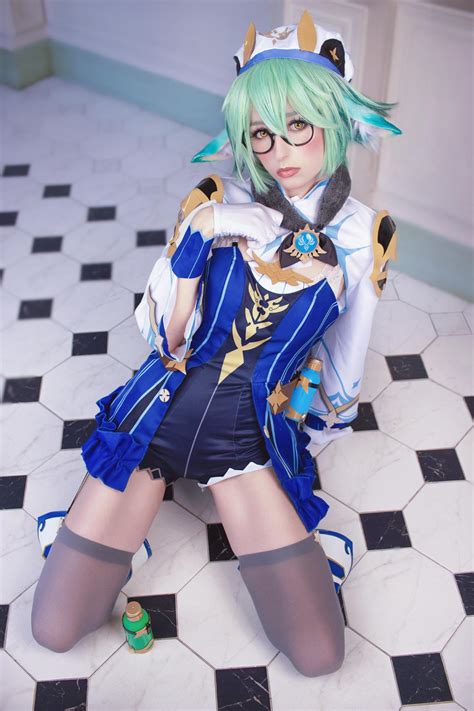 Sucrose From Genshin Impact By Axilirator Genshin Porn