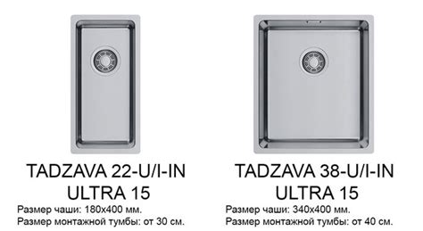 Поступили новые мойки коллекции Tadzava