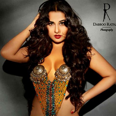 Vidya Balan Snapped Topless In This Hot Shoot