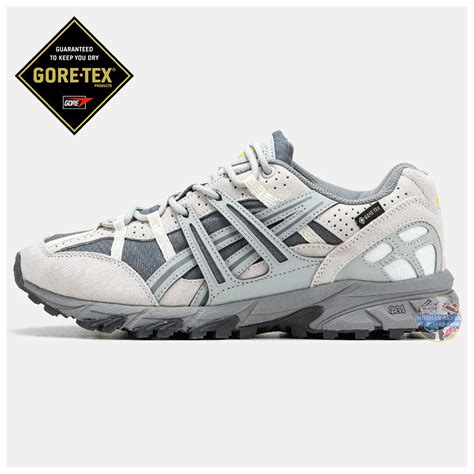 Мужские кроссовки Asics Gel-Sonoma 15-50 Gore-Tex Beige Grey кожаные ...