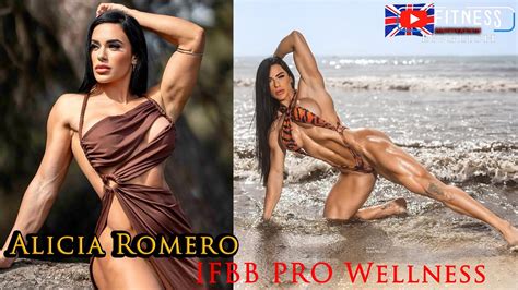 Alicia Romero Bikini Fitness Social Media IFBB PRO Wellness Female Bodybuilding Monster