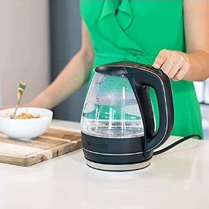 Ovente Electric Hot Water Glass Kettle Liter