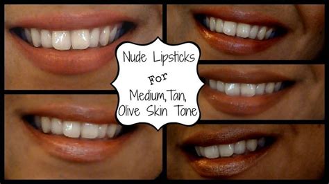 Drugstore Nude Lipsticks For Tan Olive Medium Indian Skin Tones Lip Color Lipstick Green
