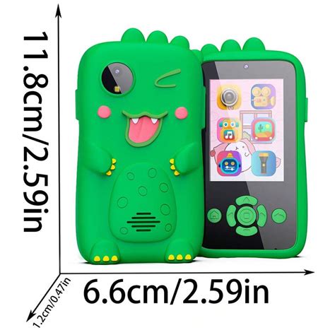 Kids Smart Toy Phone Girls Toy Toddler Touchscreen Game Phone For 6 7