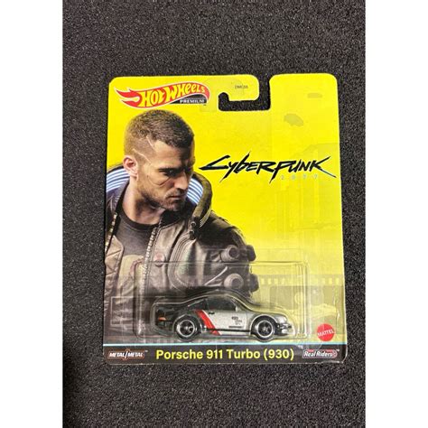 風火輪 Hot wheels Porsche 911 Turbo 930 Cyberpunk 賽博朋克 聯名 保時捷 蝦皮購物