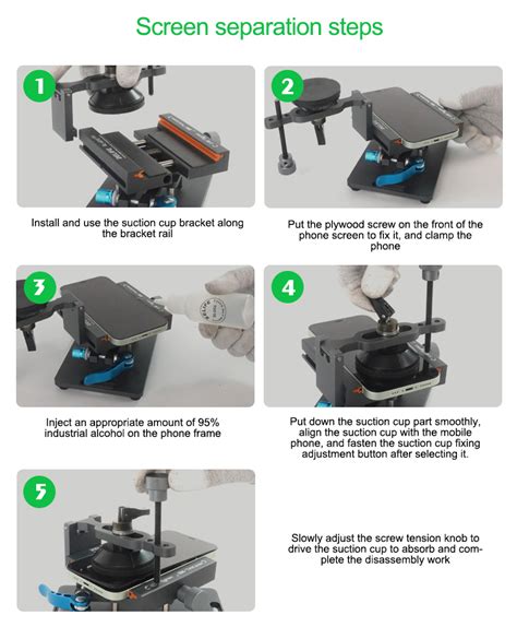 Relife Rl S Plus In Lcd Screen Separator Degree Rotating