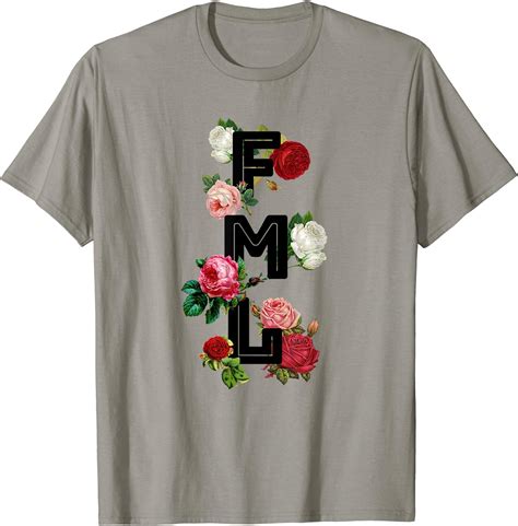 Fuck My Life FML fick mein Leben Emo Ästhetik Meme T Shirt Amazon de