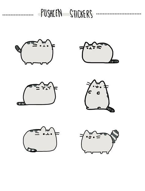 Pusheen Stickers Notability Gallery