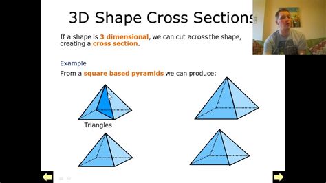 Cross Section Of D Shapes Worksheet Cross Sections Of D Fi