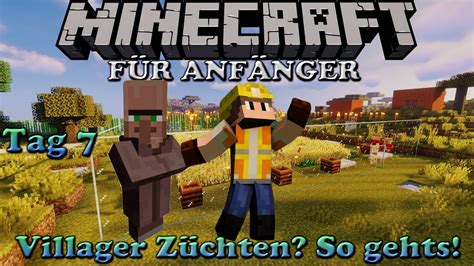 Minecraft F R Anf Nger Villager Farm Oder Villager Zucht Youtube