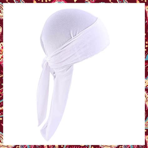 White Durags Pure Wave Brilliance By Silkydurag®