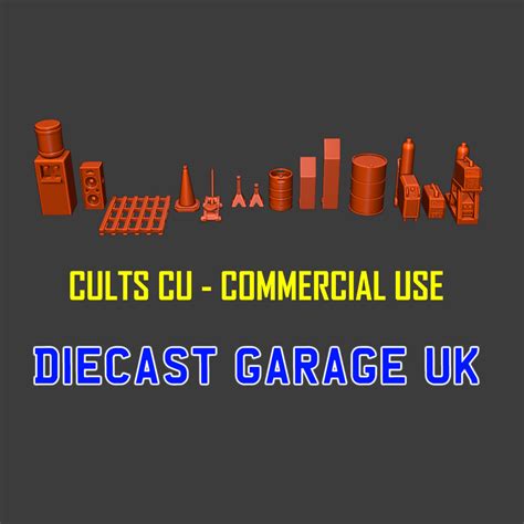 D File Scale Diorama Commercial Set Hot Wheels Matchbox D Printer Design To