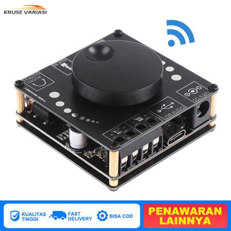 Ampli Audio Amplifier Stereo XY-AP15H 2x50 W HiFi Bluetooth 5.0 Penguat ...