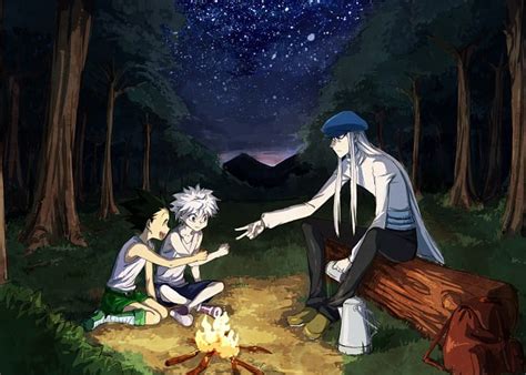 Rocha Papel Tesoura Floresta Anime Pipa Killua Zoldyck Mang