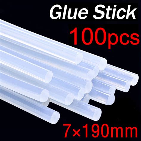 100pcs Hot Melt Glue Stick 7mm X 190mm For Diy Art Clear Glue Gun Glue Lazada PH