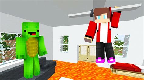 Building A Lava House in Minecraft - YouTube