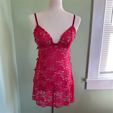 Victoria S Secret Intimates Sleepwear Vintage Victorias Secret Sexy Lace Lingerie Size S