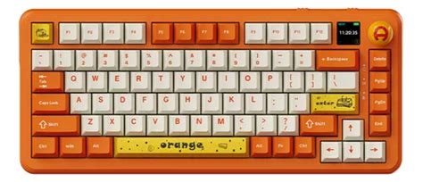 Teclado Mec Nico Ajazz Ak Max Wireless De Modos Hot Swa Parcelamento Sem Juros