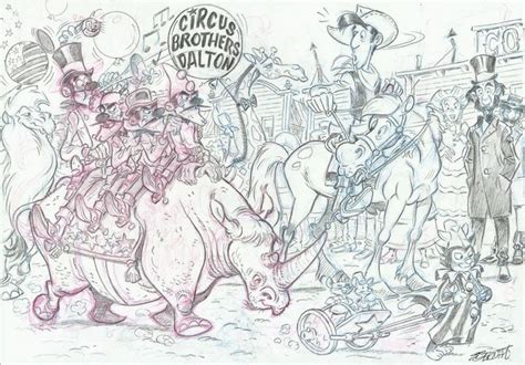 Bernat Serrat Original Drawing Lucky Luke Catawiki