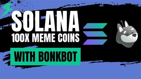 How To Use Bonkbot To Buy X Solana Meme Coins Tutorial Youtube