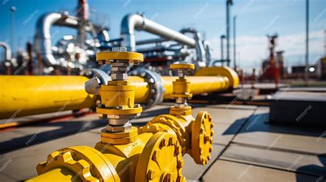 Premium Ai Image Oil And Gas Refinery Operator Opening Valve To Allow