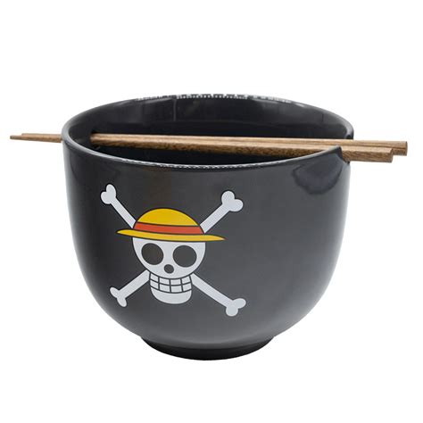 One Piece Luffy S Hat Ramen Bowls With Chopsticks Pack Toys And