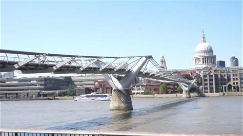 продолжение прогулки...достопримечательности Лондона..миллениум мост ...