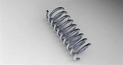 helical spring    model  kumreshn cad crowd
