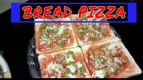 Chicken Bread Pizza Recipe Quick And Easy Easy To Make Pizza Recipe By Meerus Kitchen Youtube