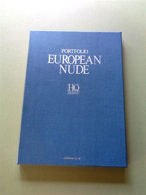 Portofolio Hq Series Special Issue European Nude Xl Size With Original Insert Limited