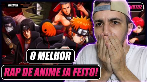 Reagindo Ao Rap Da Akatsuki Minutoz React Youtube