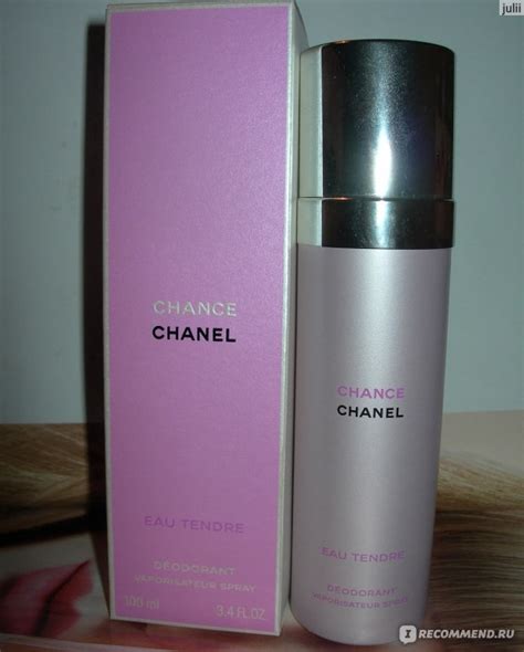 Chanel парфюмированная дымка для тела Chance Eau Tendre - «Дезодорант ...