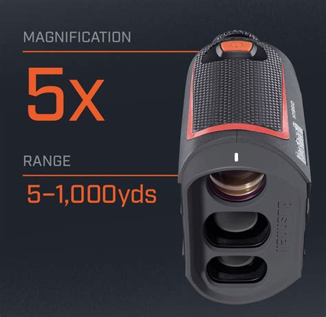 Bushnell Hybrid GPS laser golf rangefinder - 5x magnification - US Golf Pro