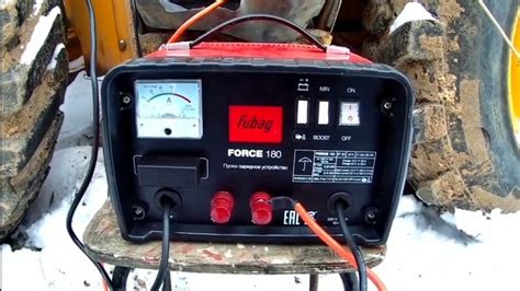 Пуско-зарядное Fubag Force 180. #Start-up charger - YouTube